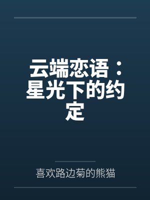 云端恋语：星光下的约定