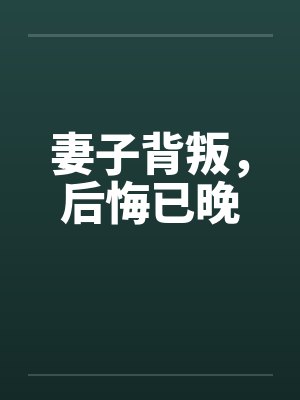 妻子背叛，后悔已晚