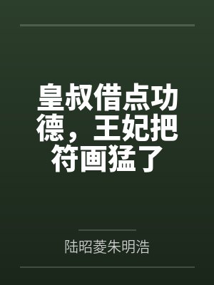 皇叔借点功德，王妃把符画猛了