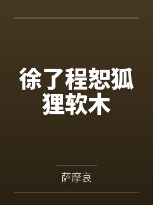徐了程恕狐狸软木